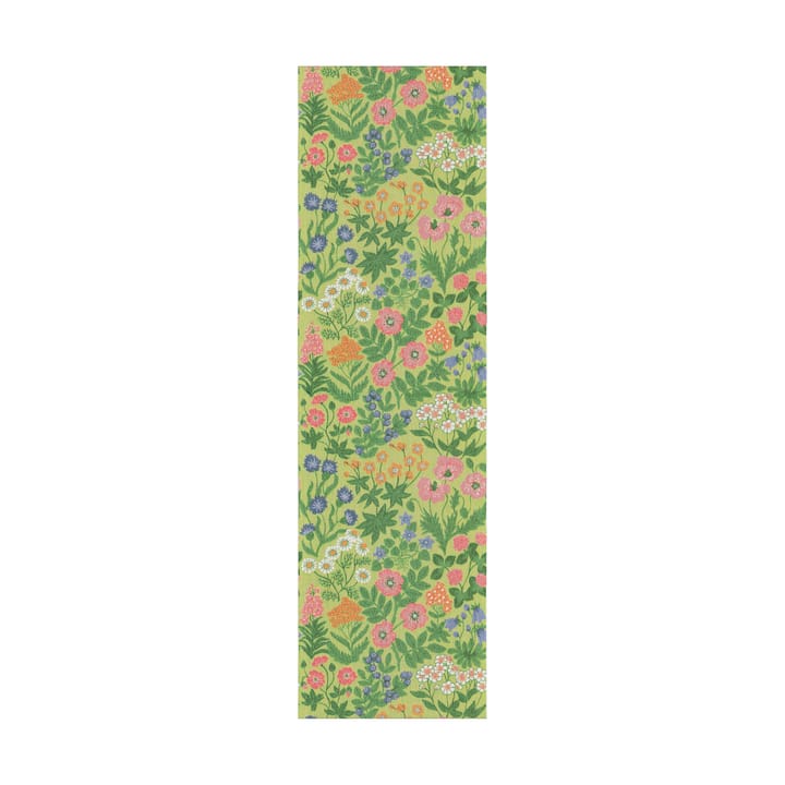 Vildblommor tafelloper 35x120 cm - Groen - Ekelund Linneväveri