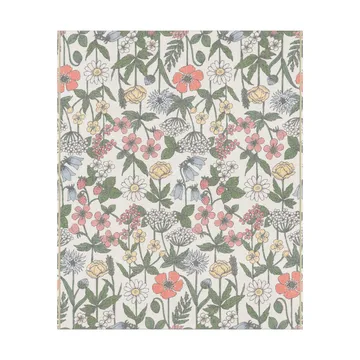 Vildblomster katoenen deken 140x170 cm - Multi - Ekelund Linneväveri