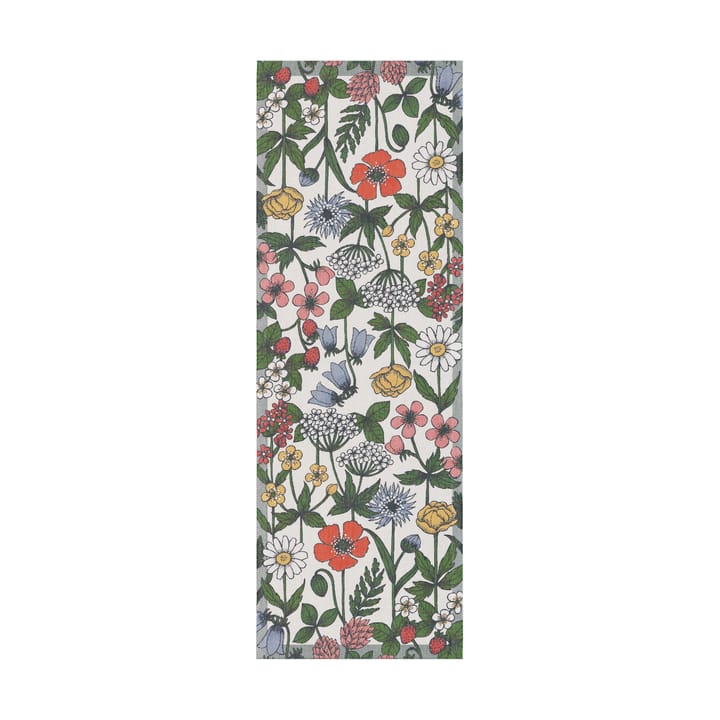Vildblomster tafelloper 35x100 cm - Multi - Ekelund Linneväveri