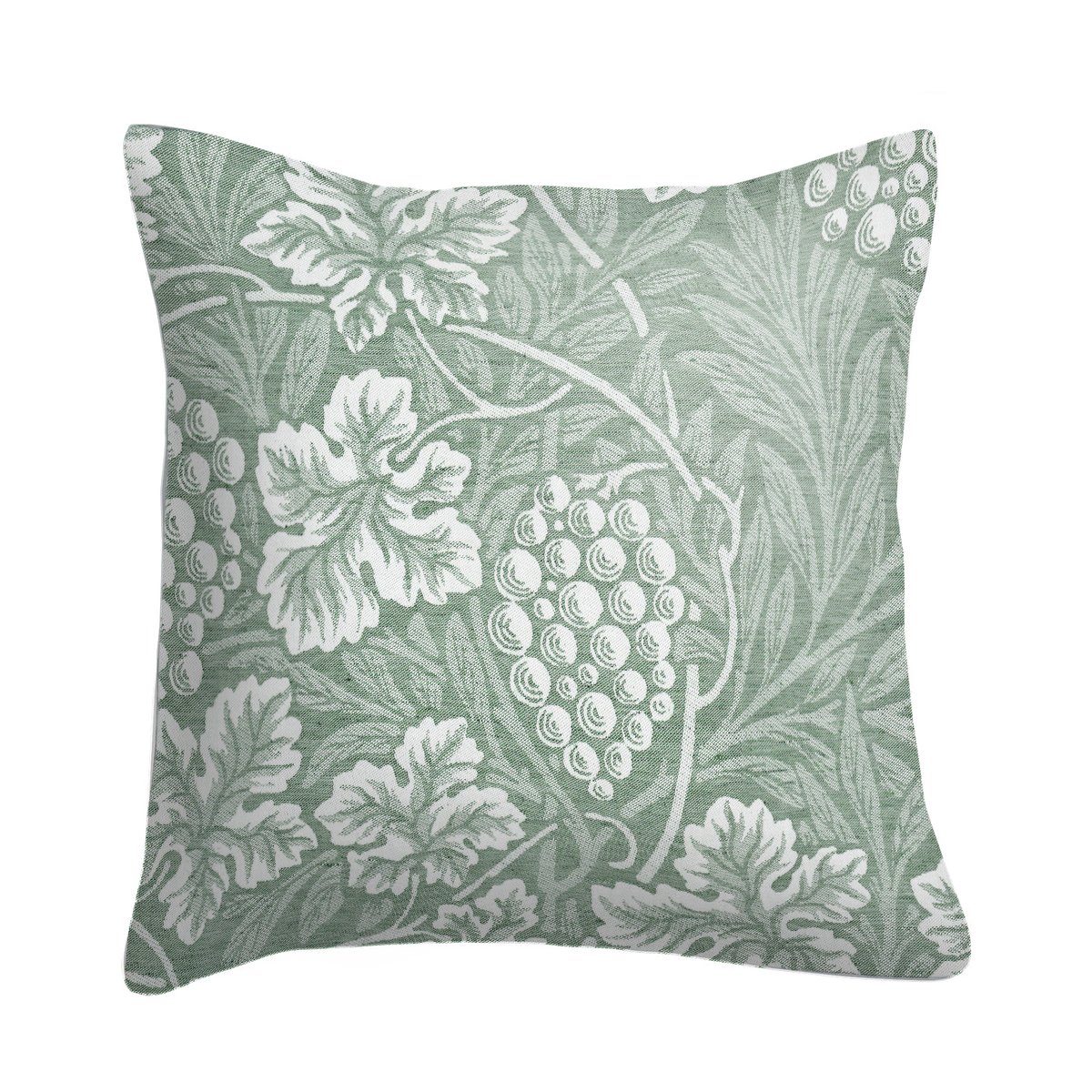 Ekelund Linneväveri Vine kussenhoes 40x40 cm Groen | Scandinavisch Interieur | Kussenhoezen | Groen
