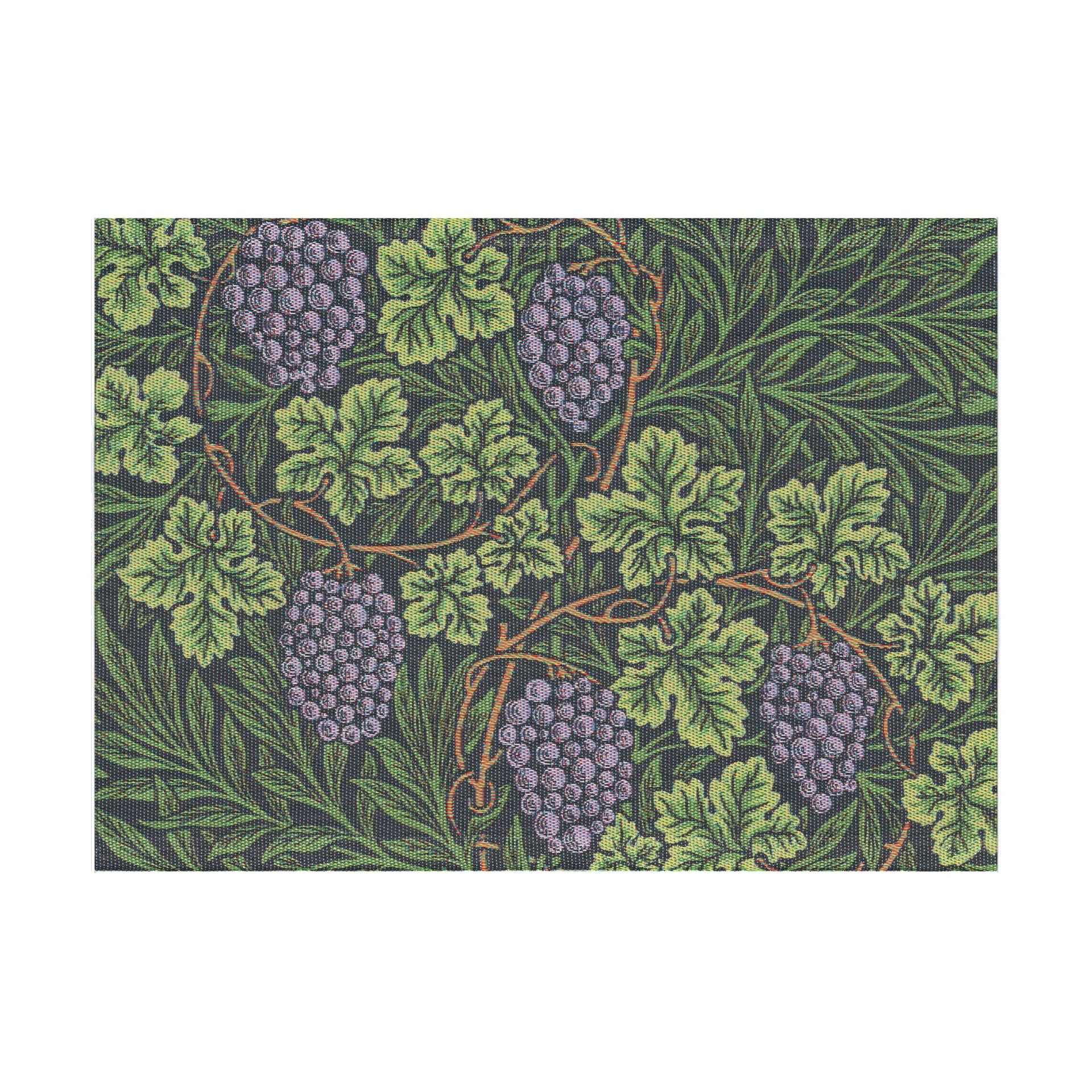 Vine placemat 35x48 cm, Groen Ekelund Linneväveri