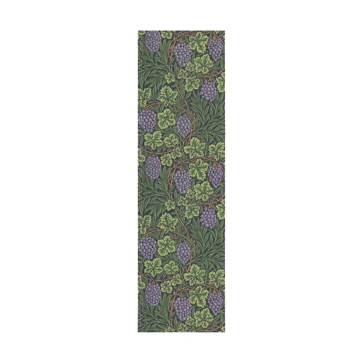 Vine tafelloper 35x120 cm - Groen - Ekelund Linneväveri