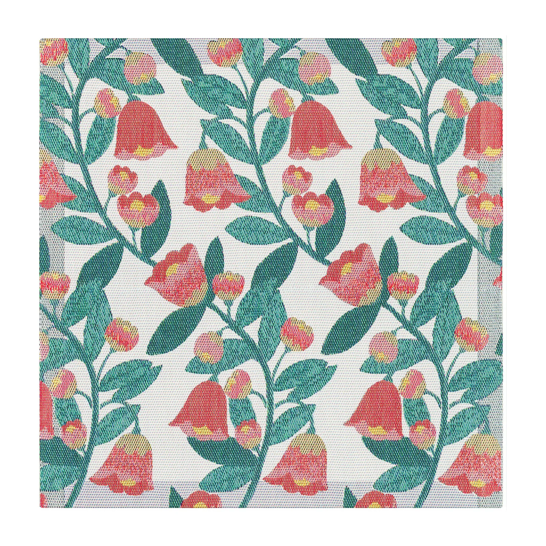 Waveflower servet, 35x35 cm Ekelund Linneväveri