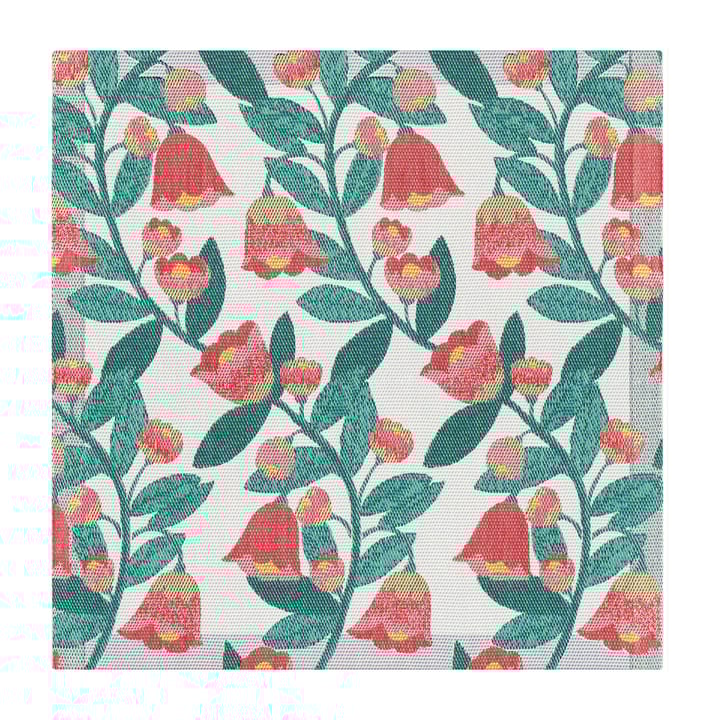 Waveflower servet - 35x35 cm - Ekelund Linneväveri