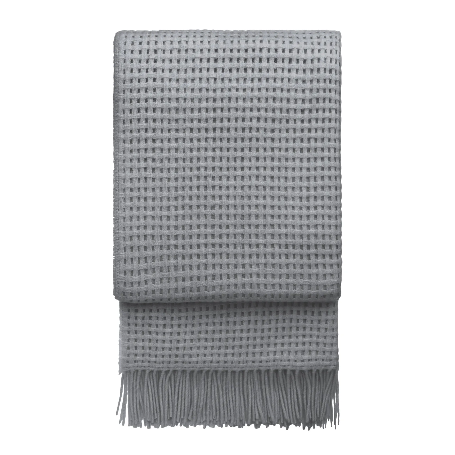 Basket plaid 130 x 200 cm., lichtgrijs Elvang Denmark