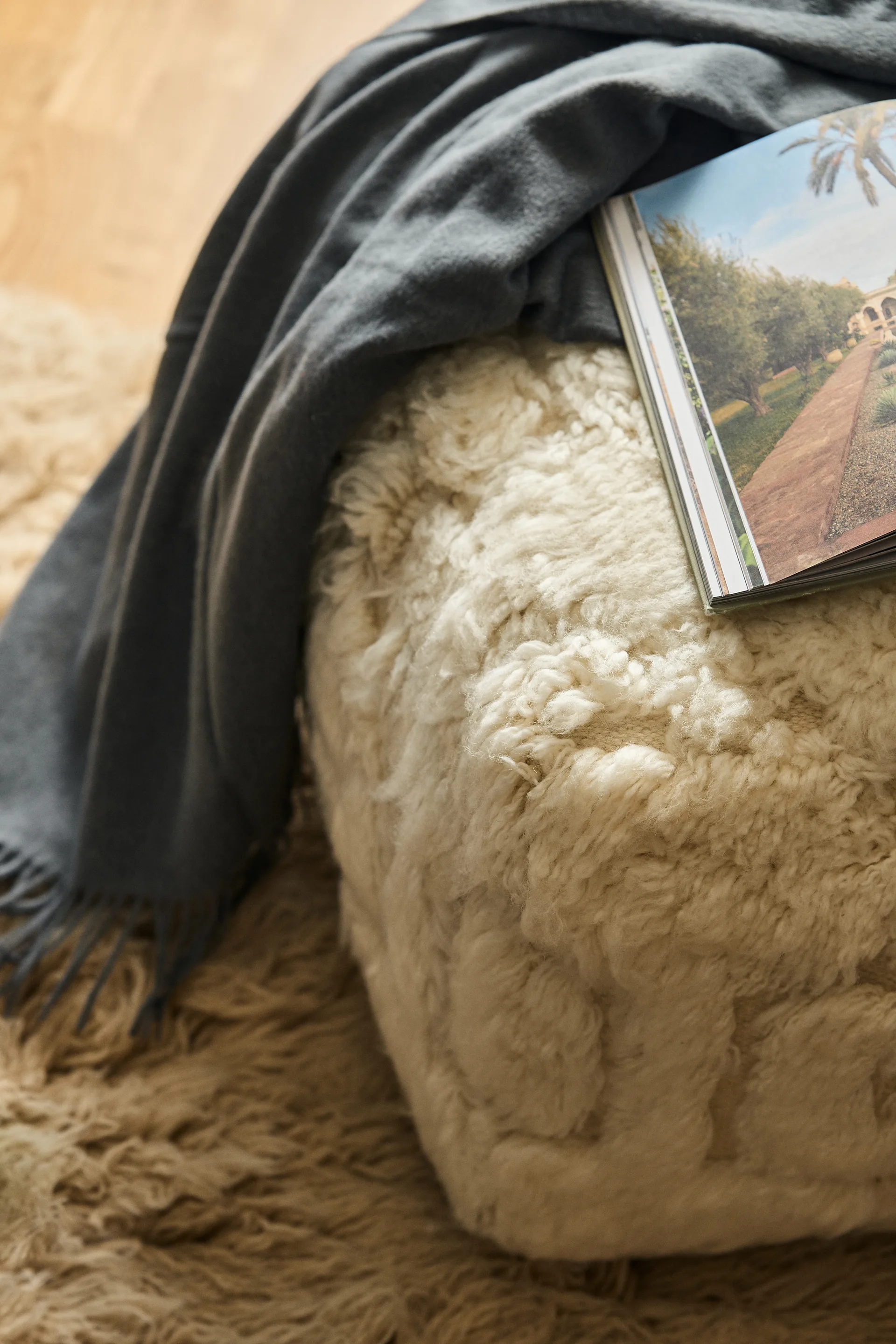 Elvang Classic plaid, Grey-blue Elvang Denmark