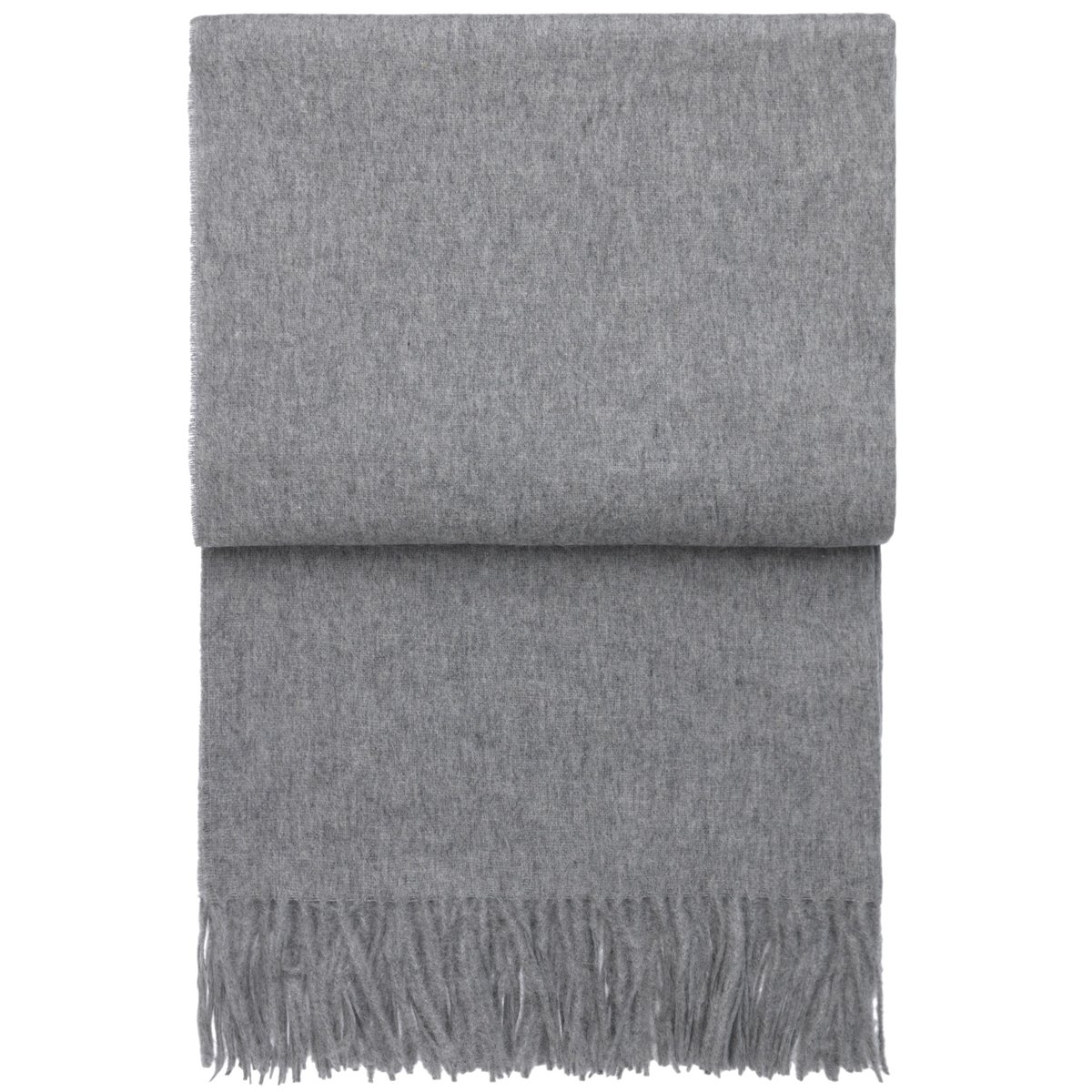 Elvang Denmark Elvang Classic plaid Light grey | Scandinavisch Interieur | Wollen dekens & spreien | Grijs