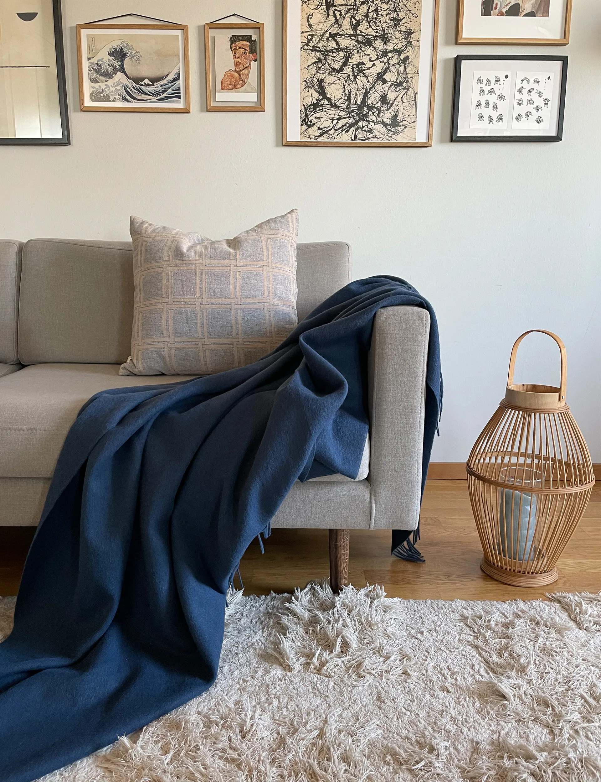 Elvang Classic plaid, Mirage blue Elvang Denmark