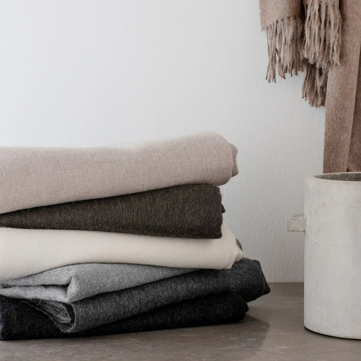 Elvang Luxury plaid, beige Elvang Denmark