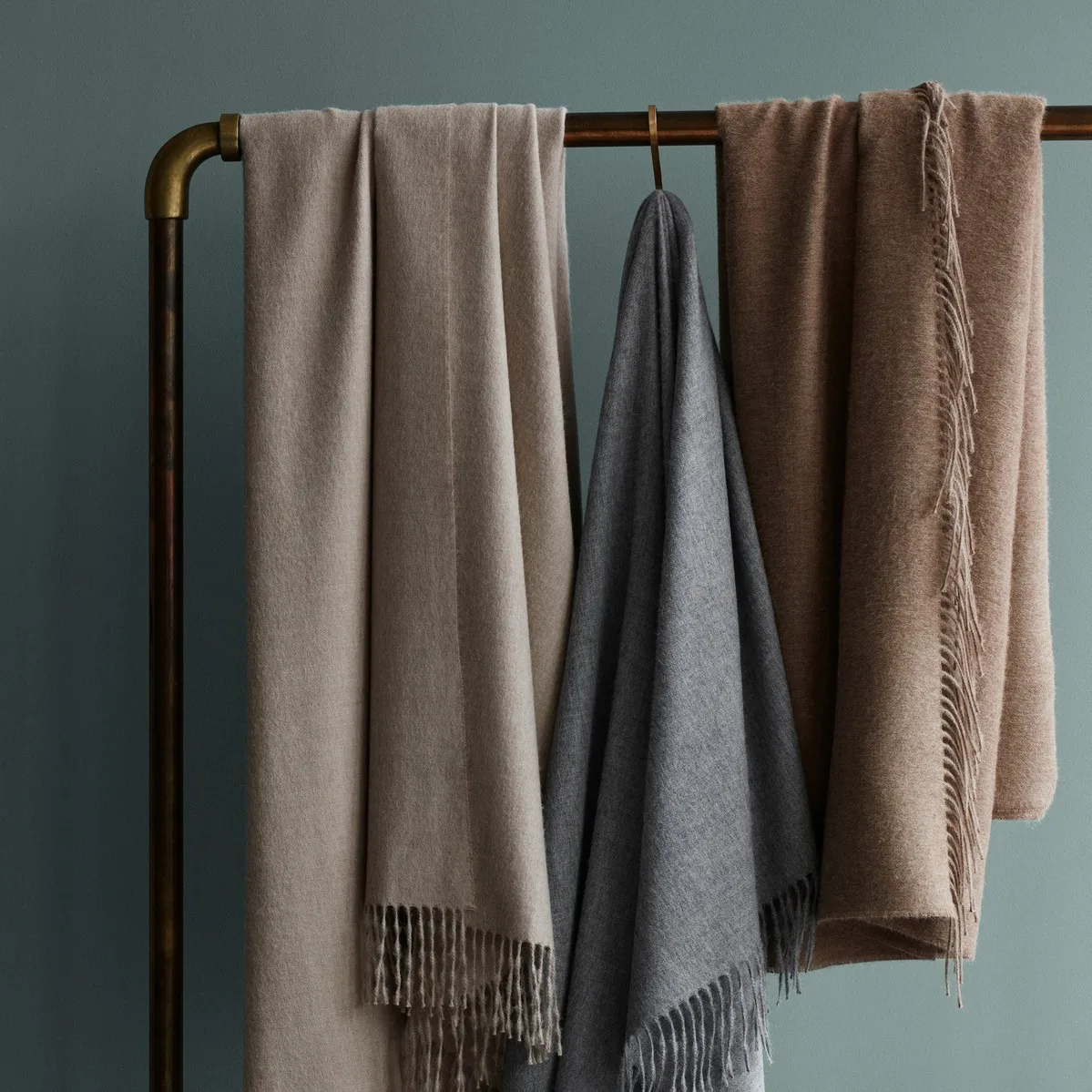 Elvang Luxury plaid, lichtgrijs Elvang Denmark