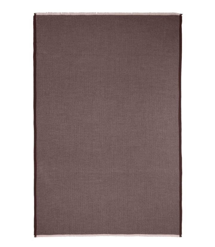 Herringbone plaid 130x190 cm, Chocolate-beige Elvang Denmark