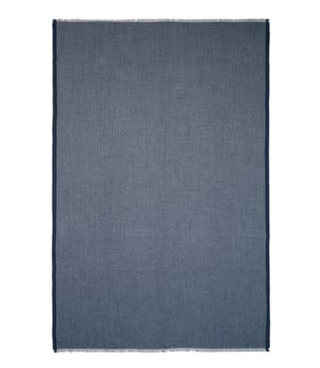 Herringbone plaid 130x190 cm - Dark blue-grey - Elvang Denmark