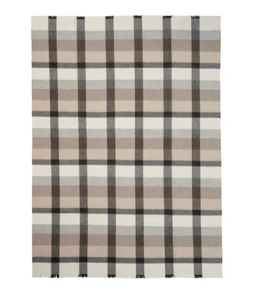 Intersection plaid 130x190 cm - Camel-grey - Elvang Denmark