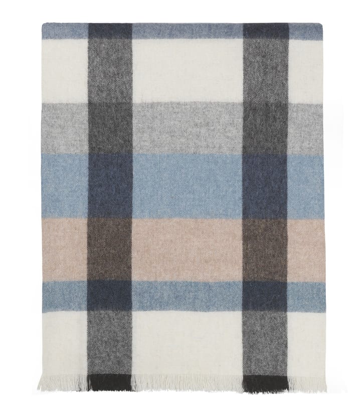 Intersection plaid 130x190 cm - Ocean blue-grey - Elvang Denmark