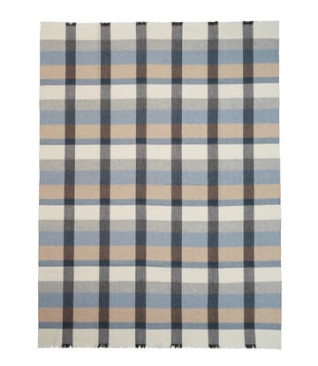 Intersection plaid 130x190 cm - Ocean blue-grey - Elvang Denmark