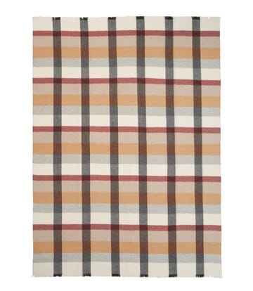 Intersection plaid 130x190 cm - Rusty red-grey - Elvang Denmark