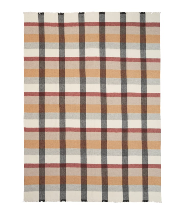 Intersection plaid 130x190 cm - Rusty red-grey - Elvang Denmark