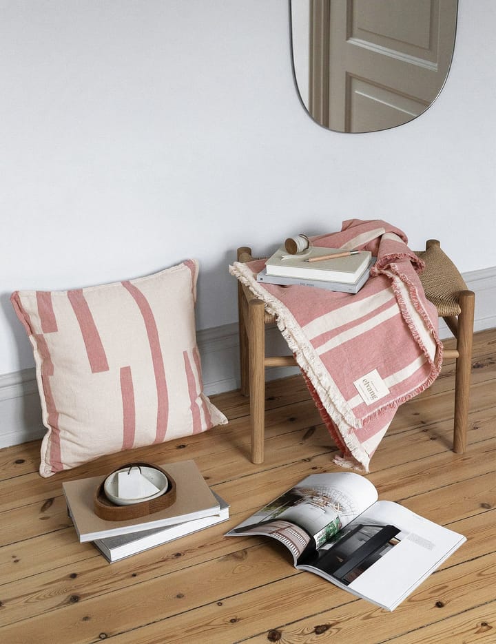 Lyme Grass plaid 130x180 cm - Rose - Elvang Denmark