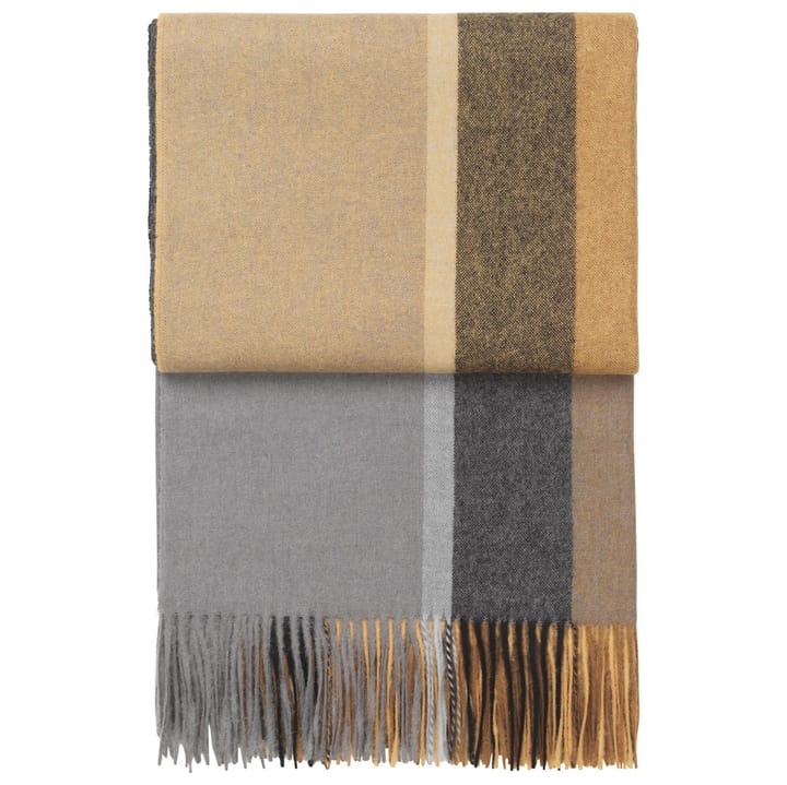 Manhattan plaid, okergeel-gerookt glas Elvang Denmark
