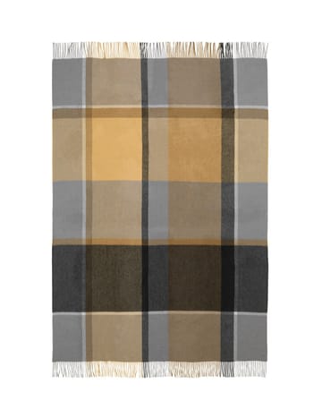 Manhattan plaid - okergeel-gerookt glas - Elvang Denmark