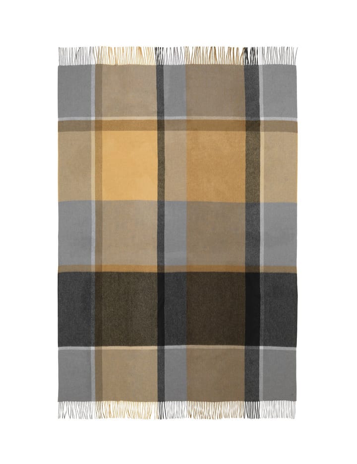 Manhattan plaid, okergeel-gerookt glas Elvang Denmark