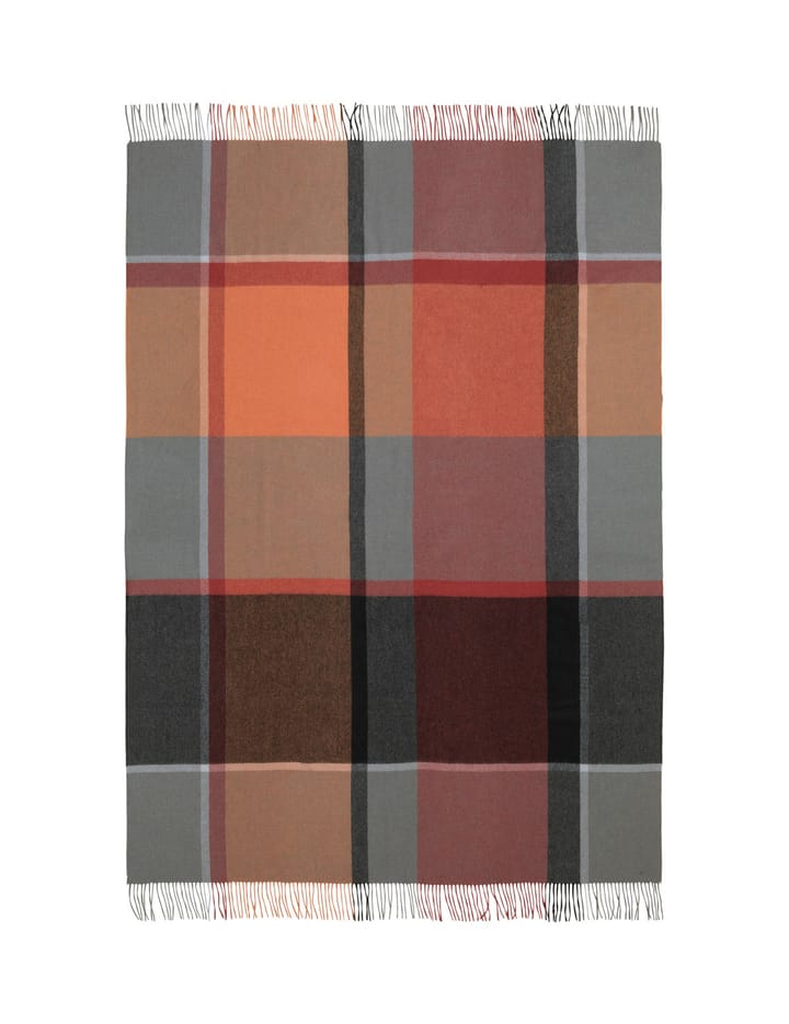 Manhattan plaid, terracotta-magmarood Elvang Denmark