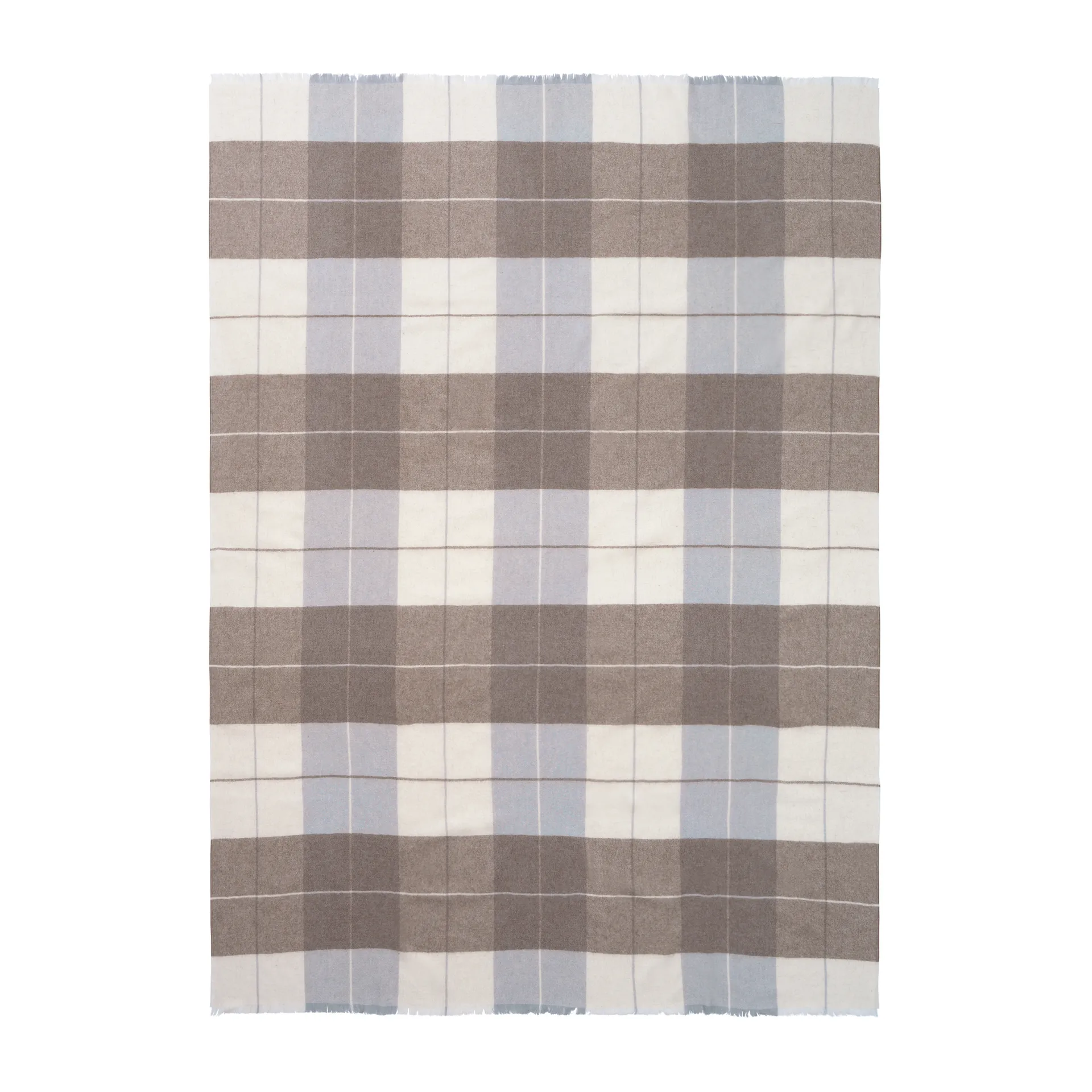 Scotch plaid 130x190 cm, Camel-grey Elvang Denmark