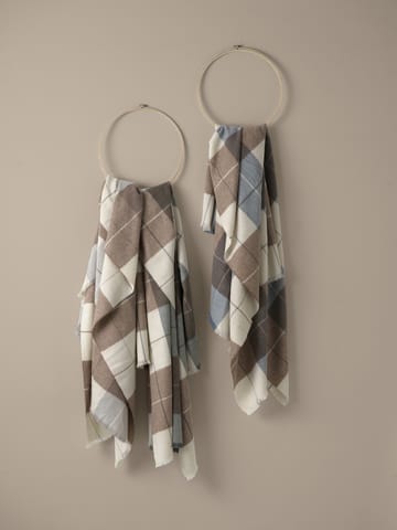 Scotch plaid 130x190 cm - Camel-grey - Elvang Denmark
