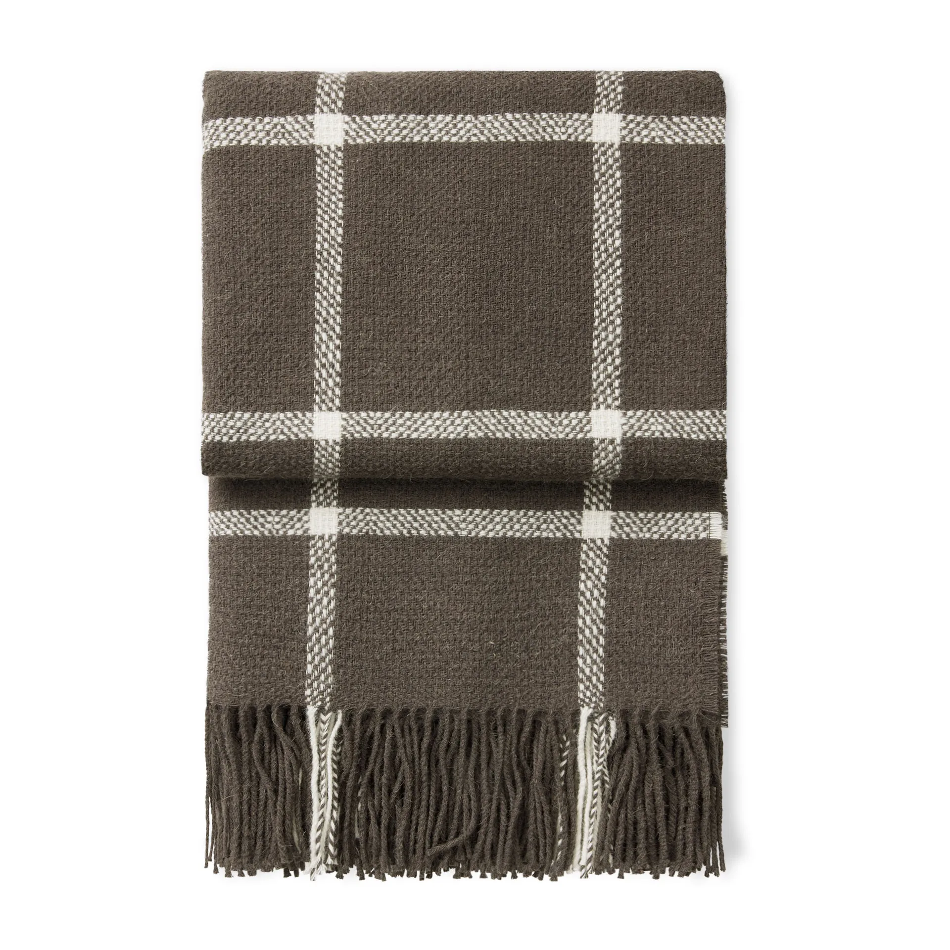 Tartan plaid 130x190 cm, Mocca Elvang Denmark