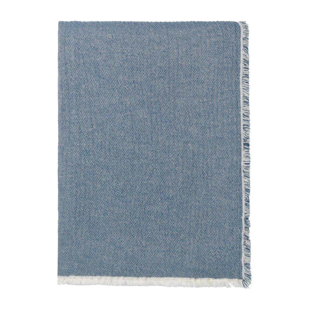Elvang Denmark Thyme plaid 130x180 cm blue | Scandinavisch Interieur | Katoenen dekens & spreien | Blauw