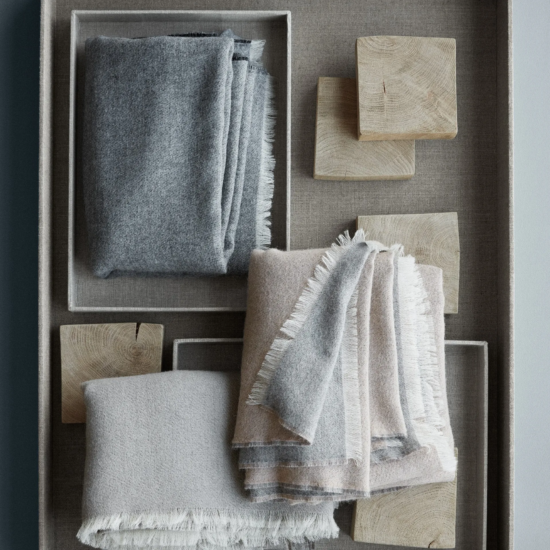 Venice plaid, Wit-nude Elvang Denmark