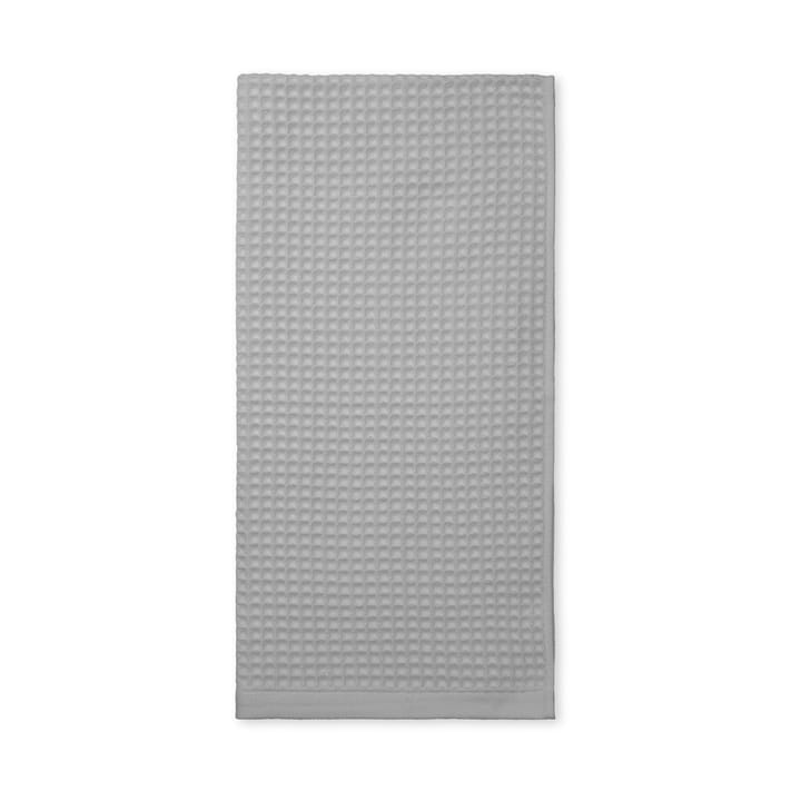Waffle badhanddoek 70x140 cm - light grey - Elvang Denmark