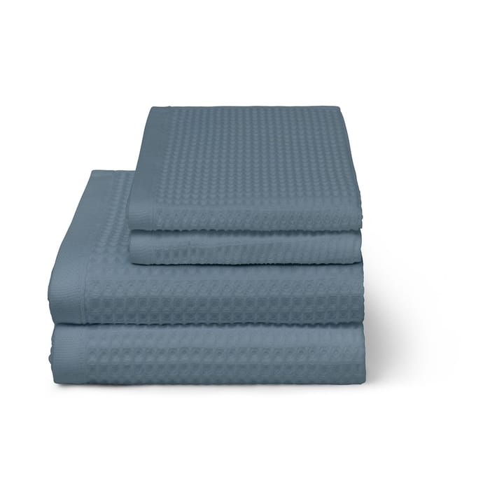 Waffle badhanddoek 70x140 cm, marine Elvang Denmark