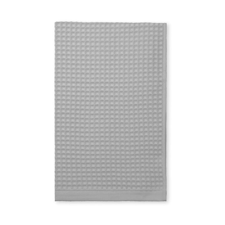 Waffle handdoek 50x70 cm - light grey - Elvang Denmark