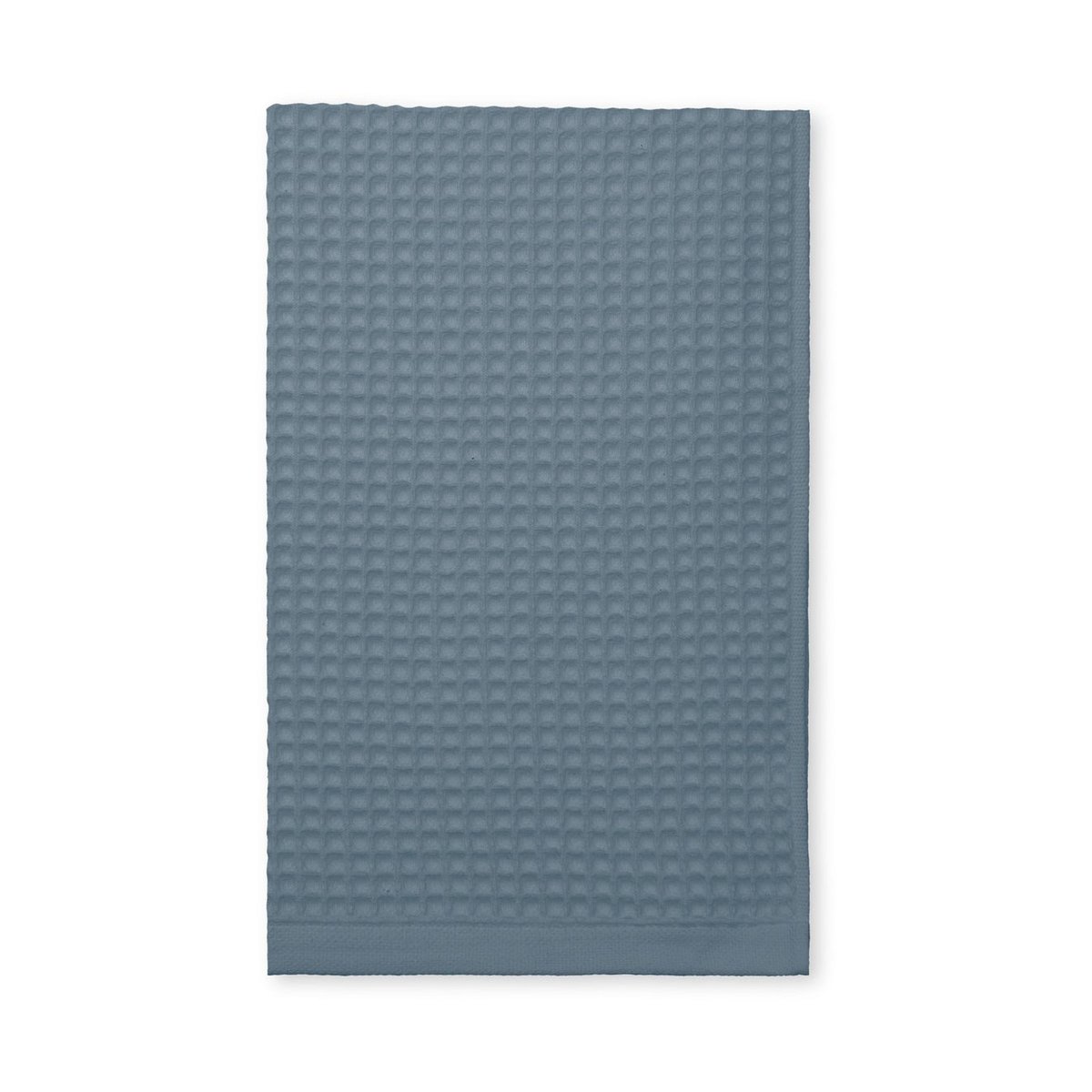 Elvang Denmark Waffle handdoek 50x70 cm marine | Scandinavisch Interieur | Badhanddoeken | Blauw