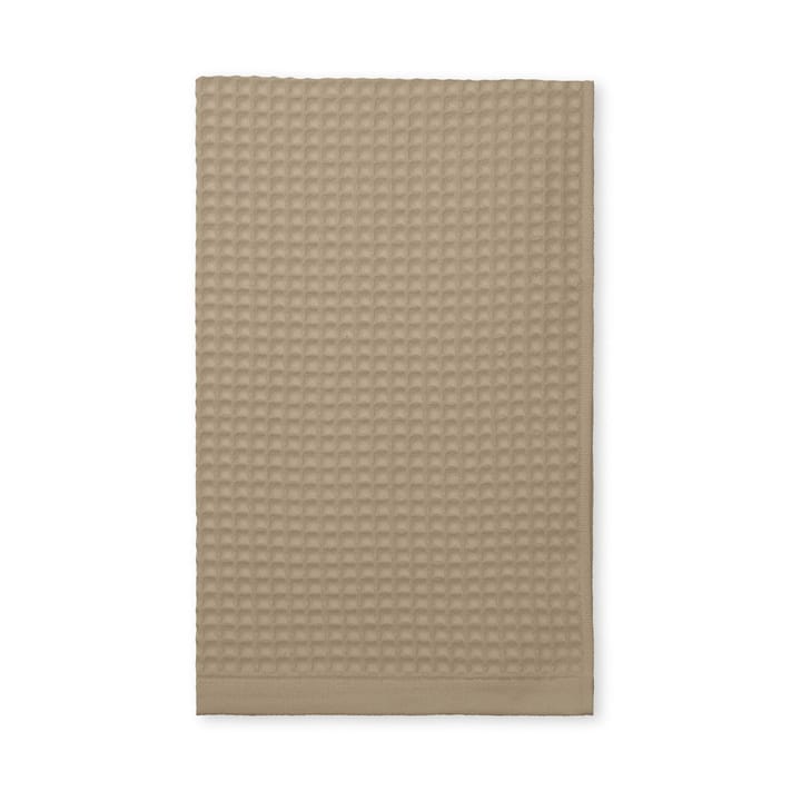 Waffle handdoek 50x70 cm - taupe - Elvang Denmark