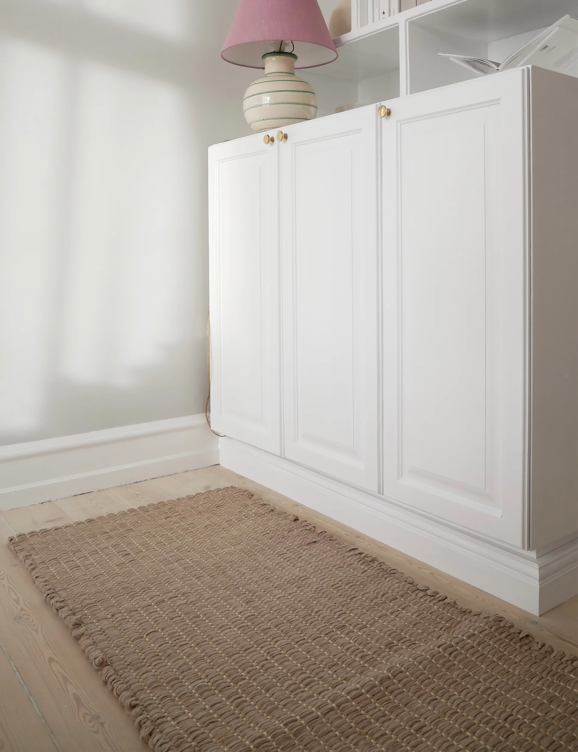 Walnut vloerkleed 60x150 cm, Camel Elvang Denmark