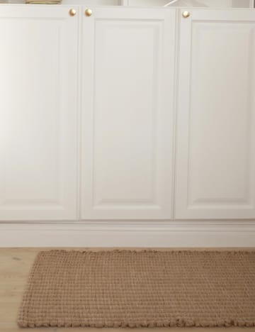Walnut vloerkleed 60x150 cm - Camel - Elvang Denmark