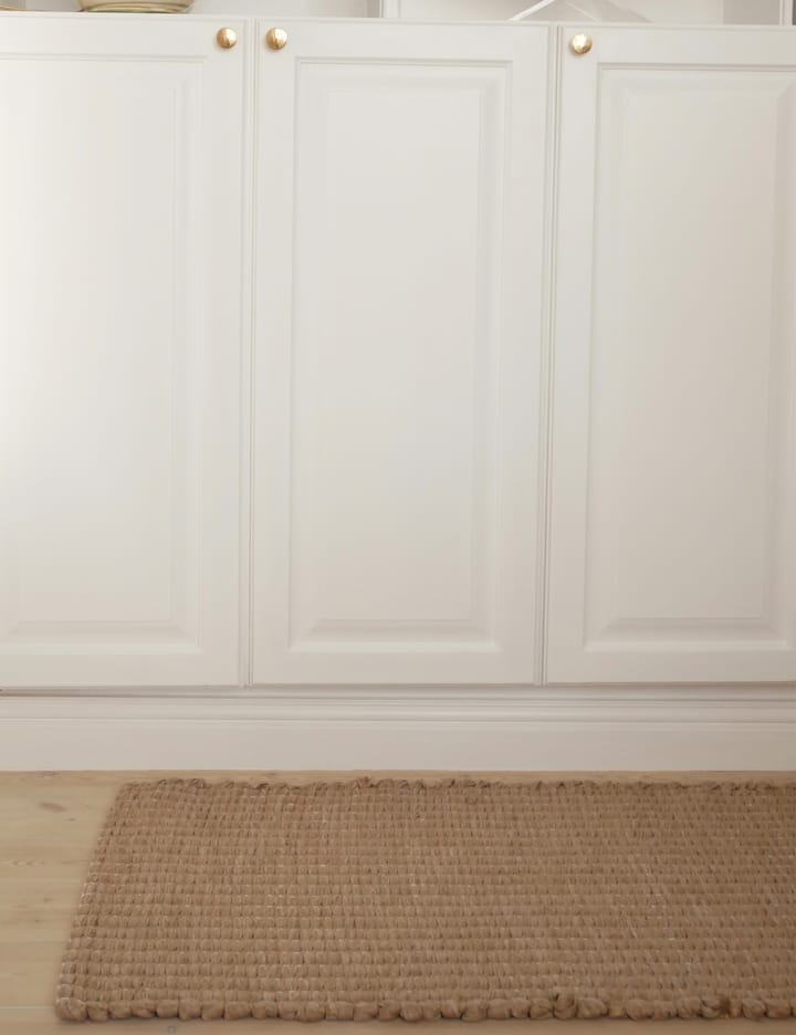 Walnut vloerkleed 60x150 cm, Camel Elvang Denmark