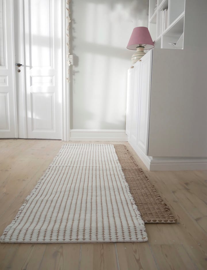 Walnut vloerkleed 60x150 cm, Ivory Elvang Denmark