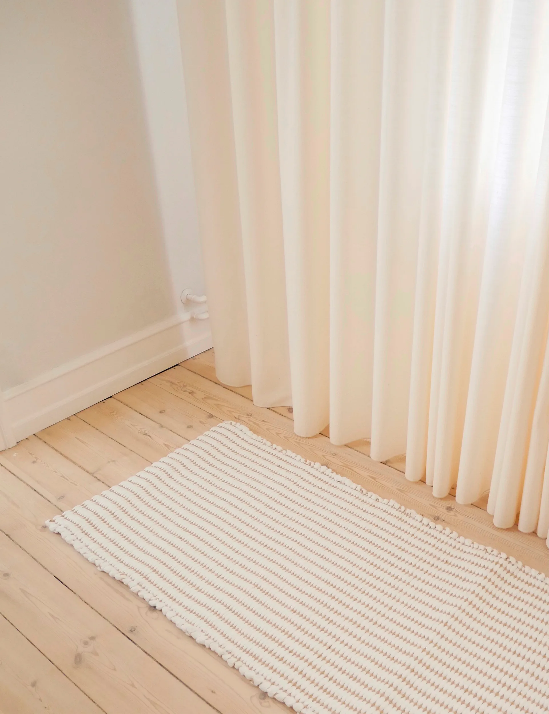 Walnut vloerkleed 60x150 cm, Ivory Elvang Denmark