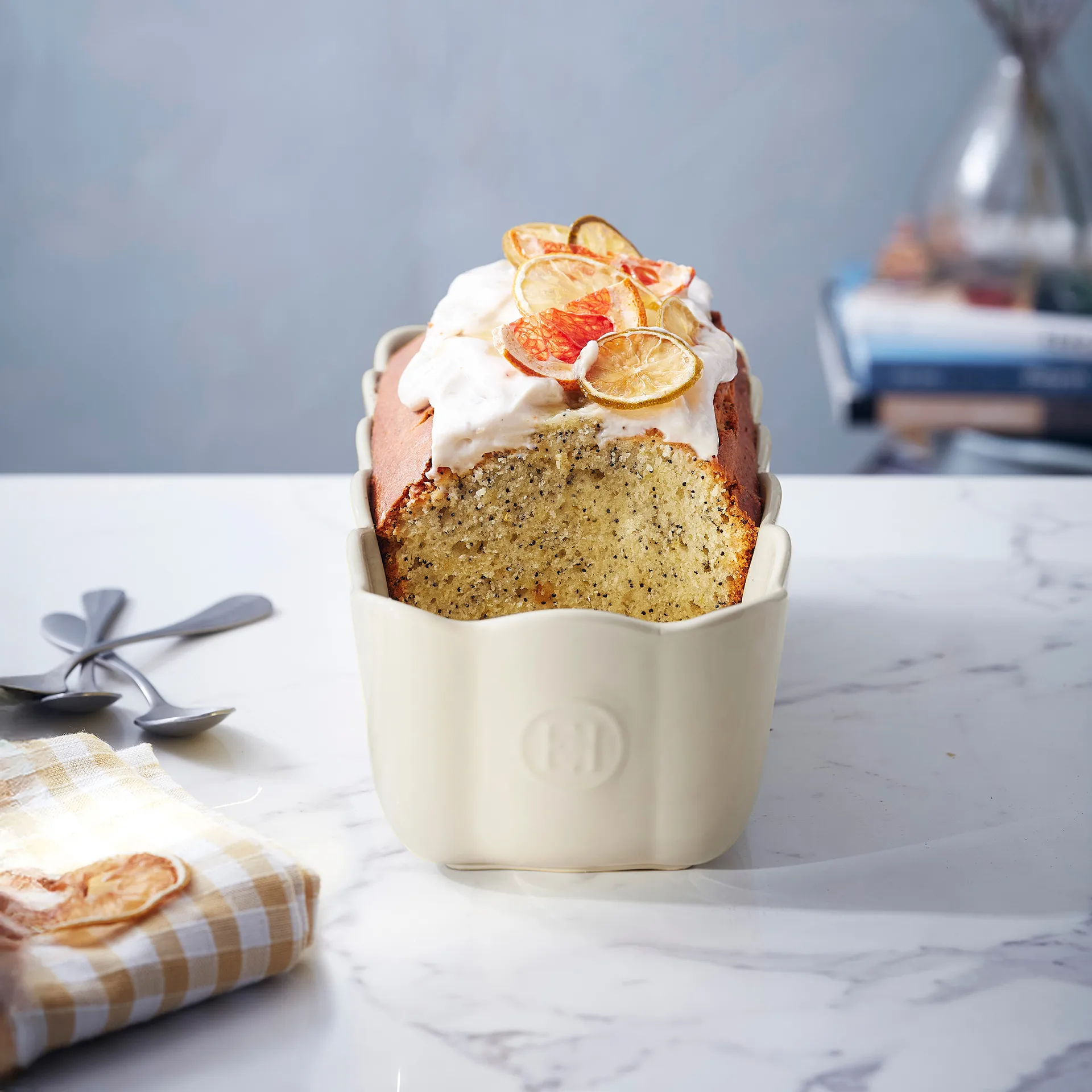 Emile Henry Madeleine broodvorm, Crème Emile Henry