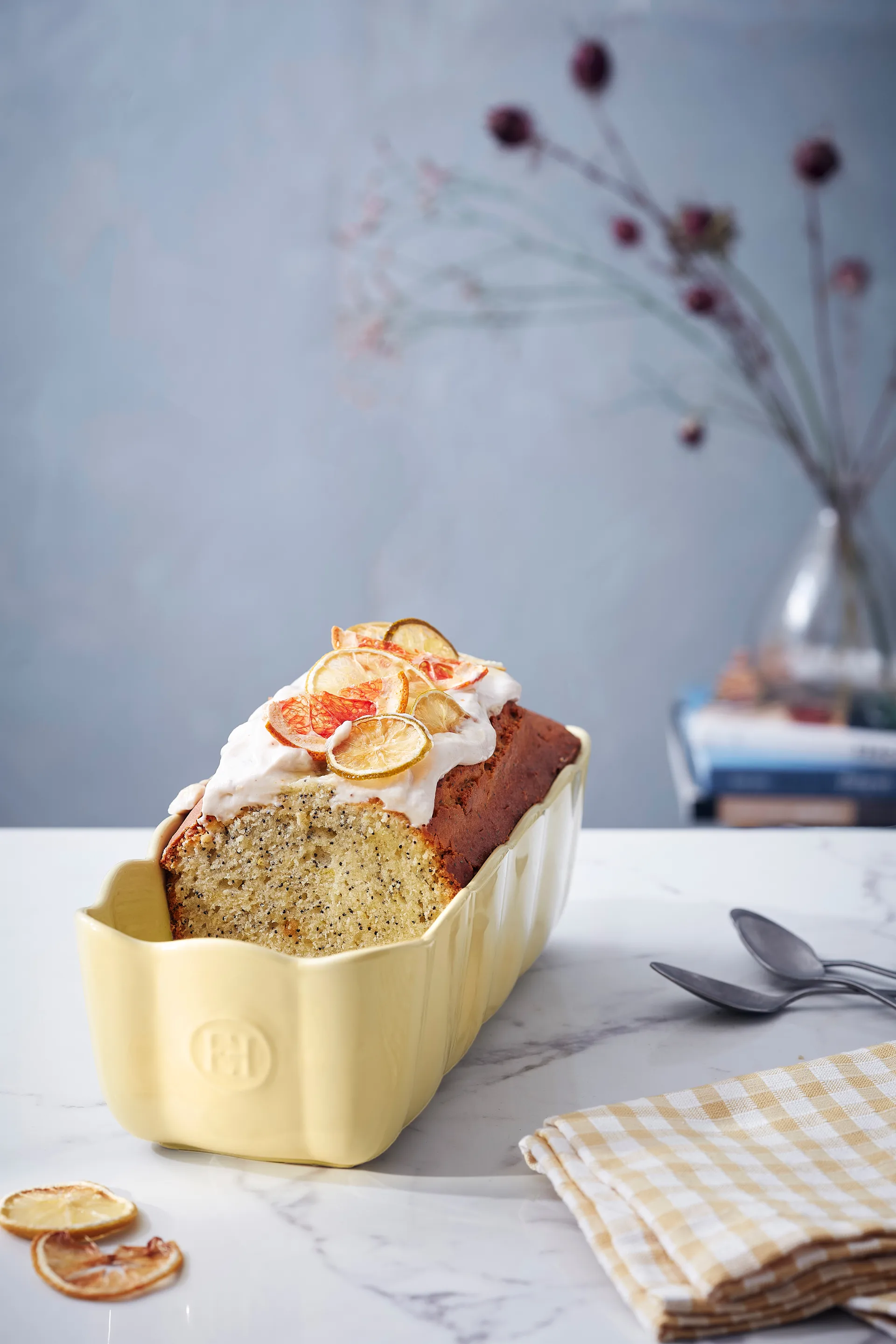 Emile Henry Madeleine broodvorm, Vanille Emile Henry