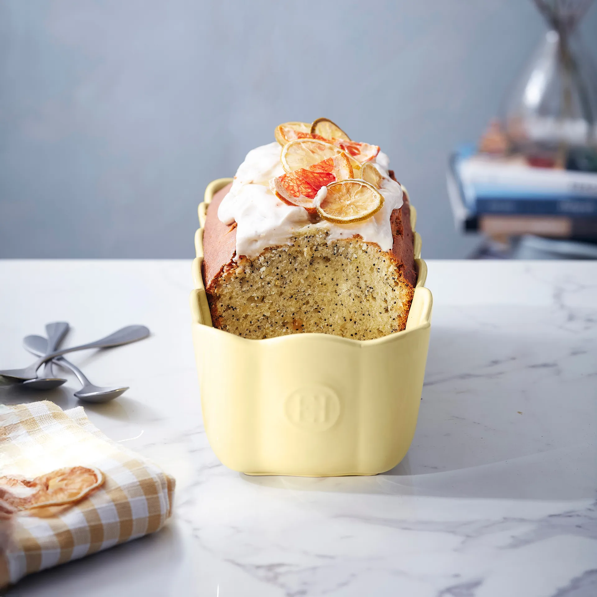 Emile Henry Madeleine broodvorm, Vanille Emile Henry