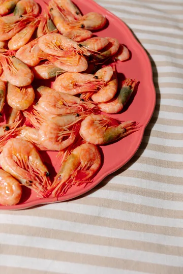 Emile Henry Madeleine serveerschaal - Bubblegum,rond - Emile Henry