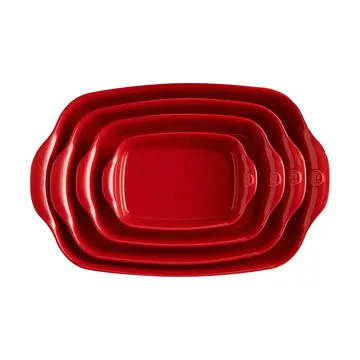 Emile Henry ovenschaal L 4 L - Rood - Emile Henry