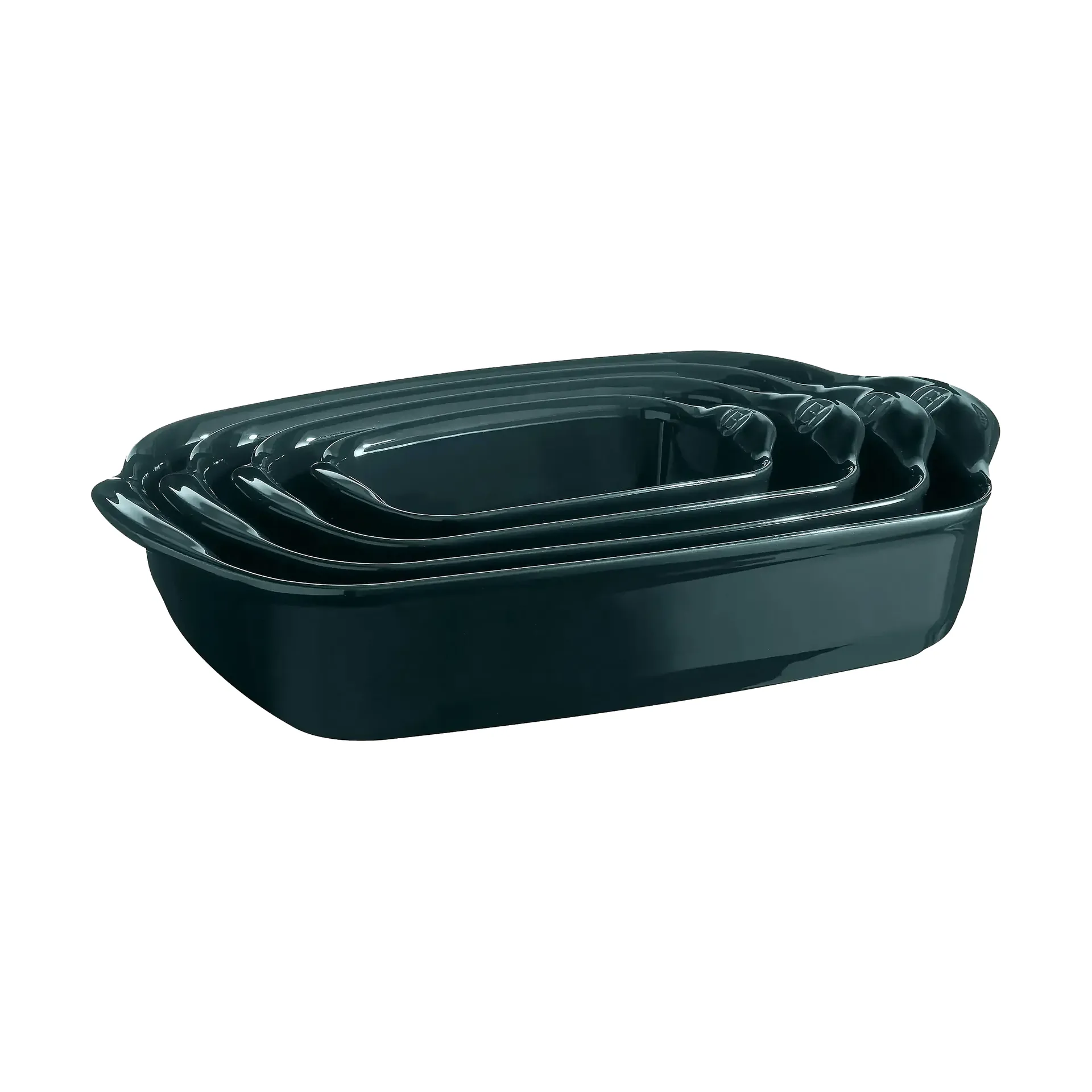 Emile Henry rechthoekige ovenschaal 0,7 L, Petrol Emile Henry