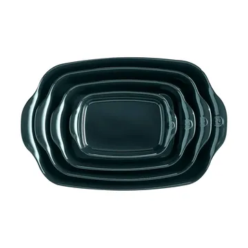 Emile Henry rechthoekige ovenschaal 0,7 L - Petrol - Emile Henry