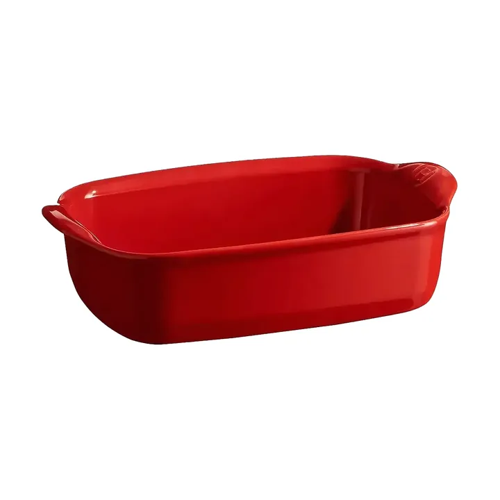 Emile Henry rechthoekige ovenschaal 0,7 L - Rood - Emile Henry