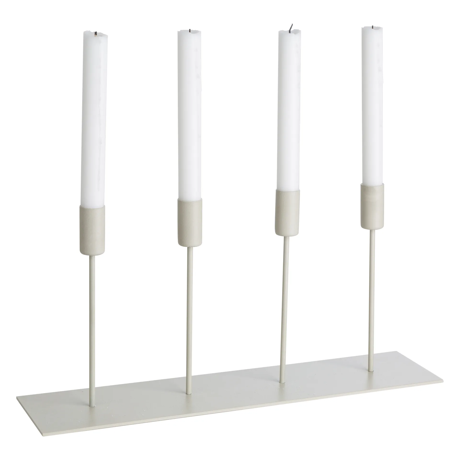 Ernst adventskandelaar metaal, Beige ERNST